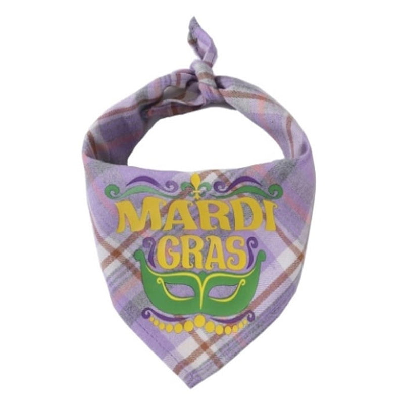 Mardi gras sale dog bandana