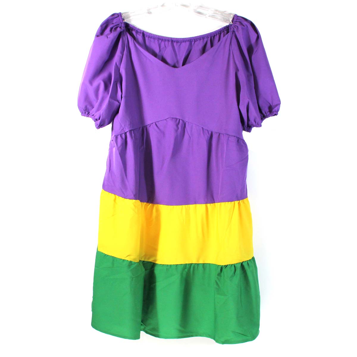 Mardi Gras 3 Tier Dress Large Mardi Gras 3 Tier Dress Large