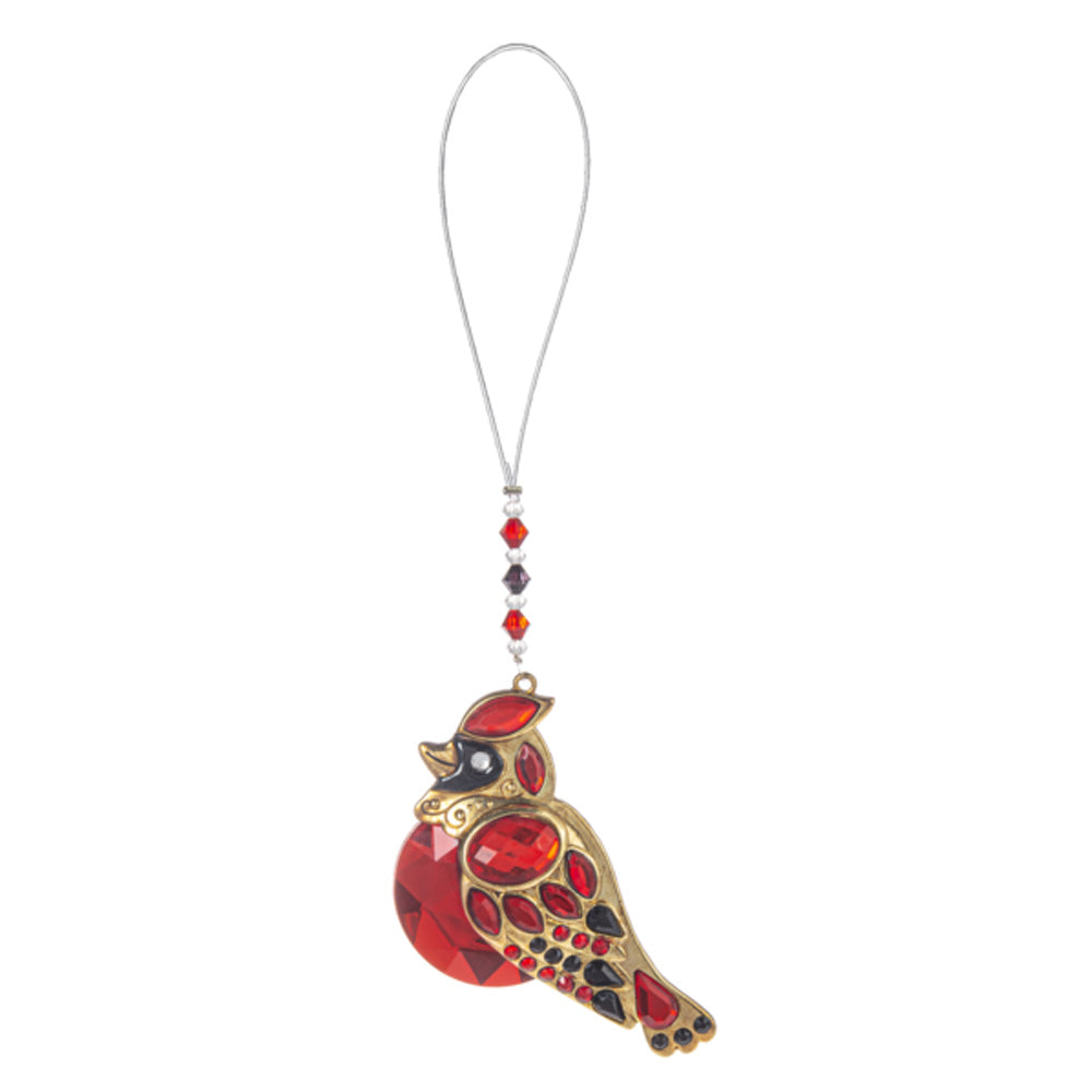 Graceful Cardinal of Comfort Ornament