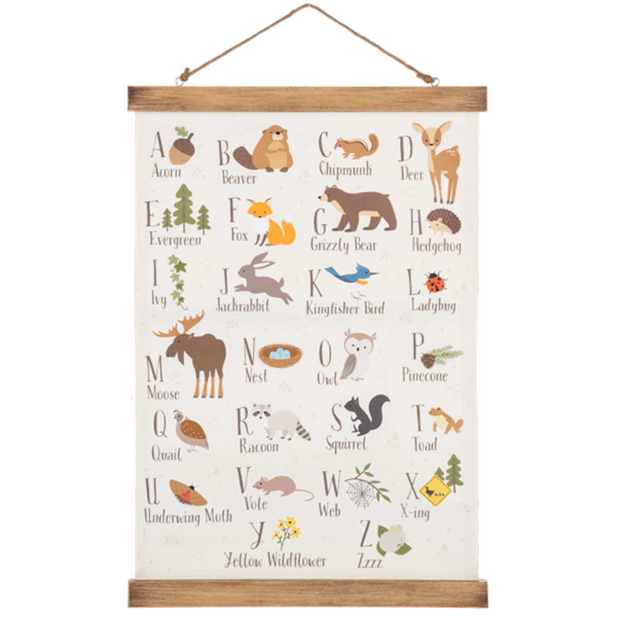 ABC Canvas Wall Hanging