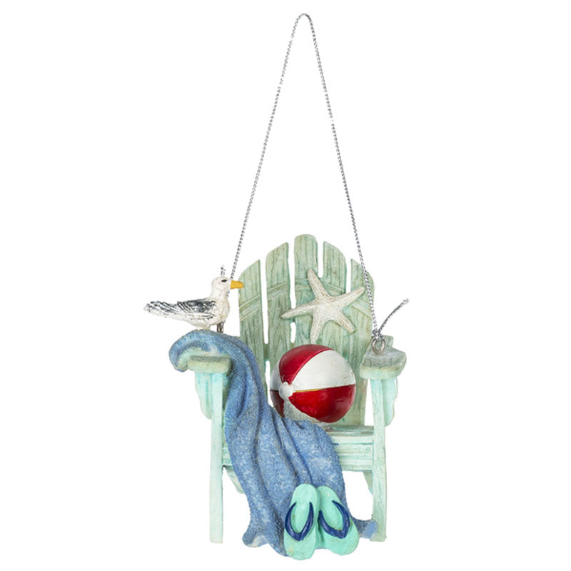 Beach Chair Ornament, Styles Jubilee Gift Shop