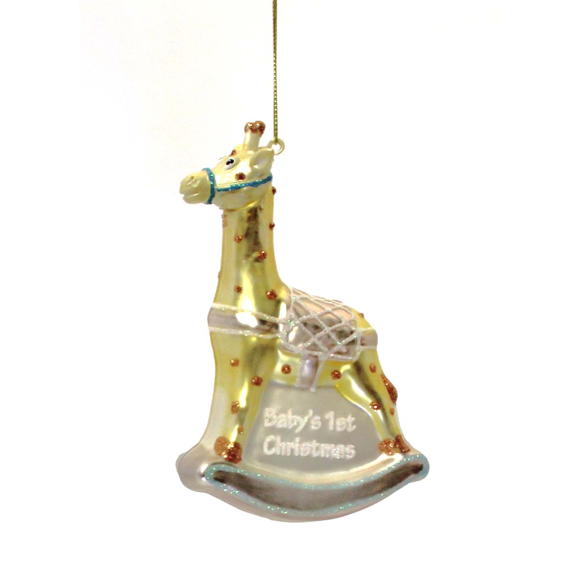 Baby's first store christmas giraffe ornament