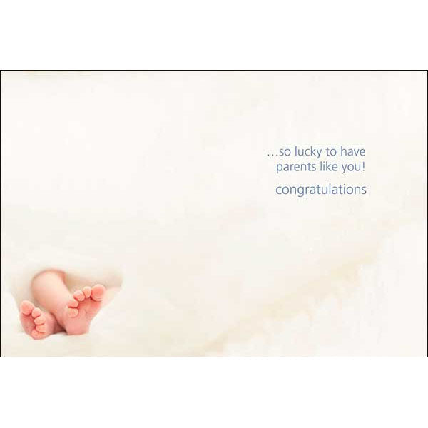 New Baby Card : so little, so sweet,