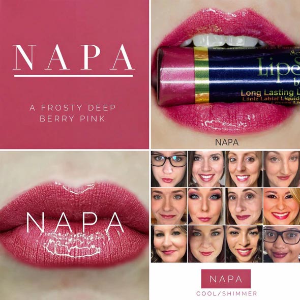 Napa, LipSense® Long-Lasting Liquid Lip Color, 0.25 fl oz / 7.3 mL