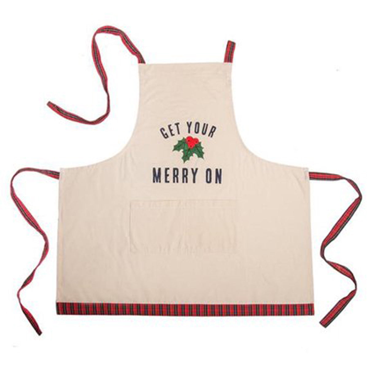 "GET YOUR MERRY ON" Apron