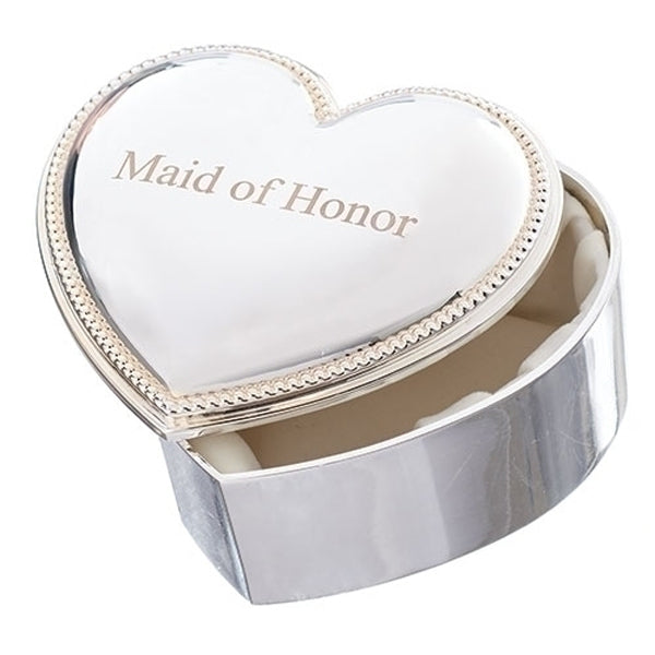 Maid of Honor Heart Box