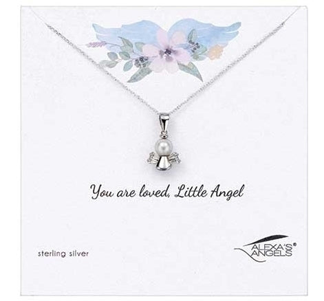 Angel Necklace Sterling Silver