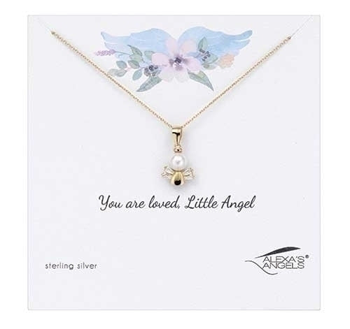 Angel Necklace Sterling Silver
