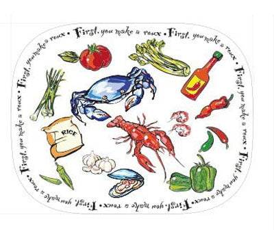 Platter "First You Make a Roux"