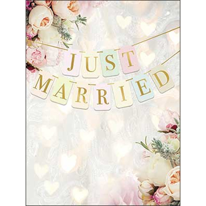 Wedding Card-"Just Married"