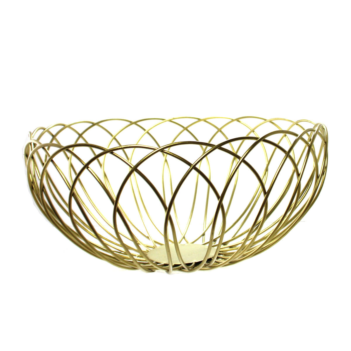 Gold Metal Countertop Basket