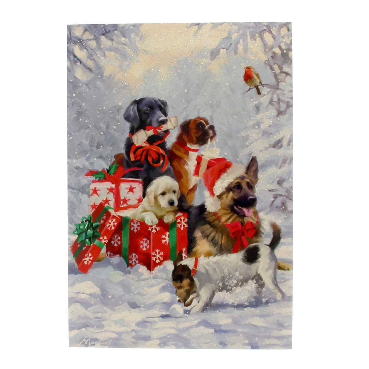 Christmas Boxed Cards, Dogs, Box of 10