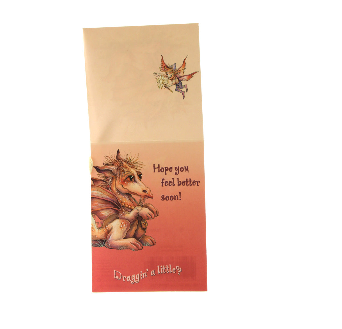 Notions Get Well Card: Draggin' a little?