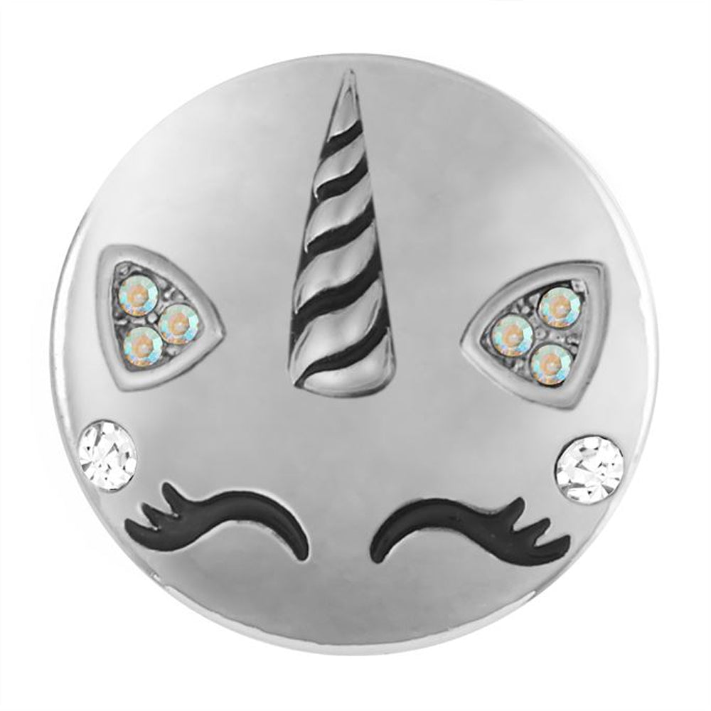 Ginger Snap Silver Lovely Unicorn Snap