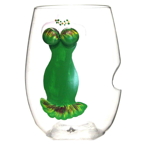 Boobie Wine Glass