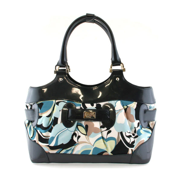Beijo Handbag Couture Object of my Desire Charcoal/Blue Jubilee