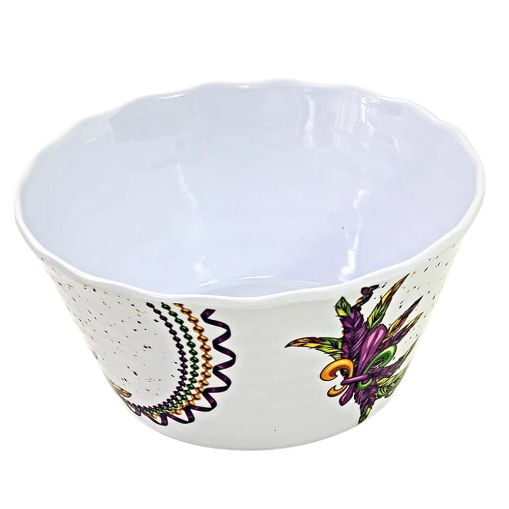 Bowl Beads and Feathers Melamine