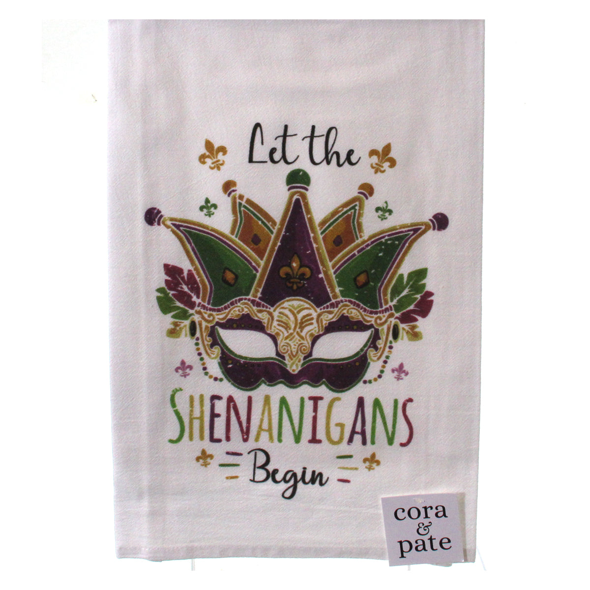 Mardi Gras Flour Sack Towel