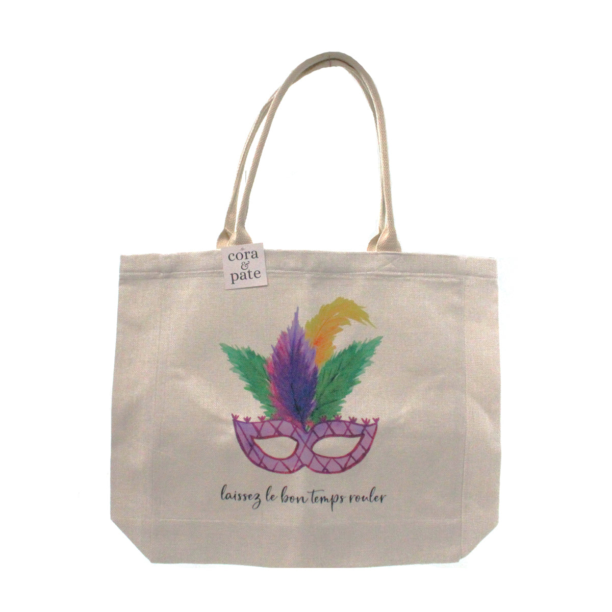 Mardi Gras Mask Tote Bag