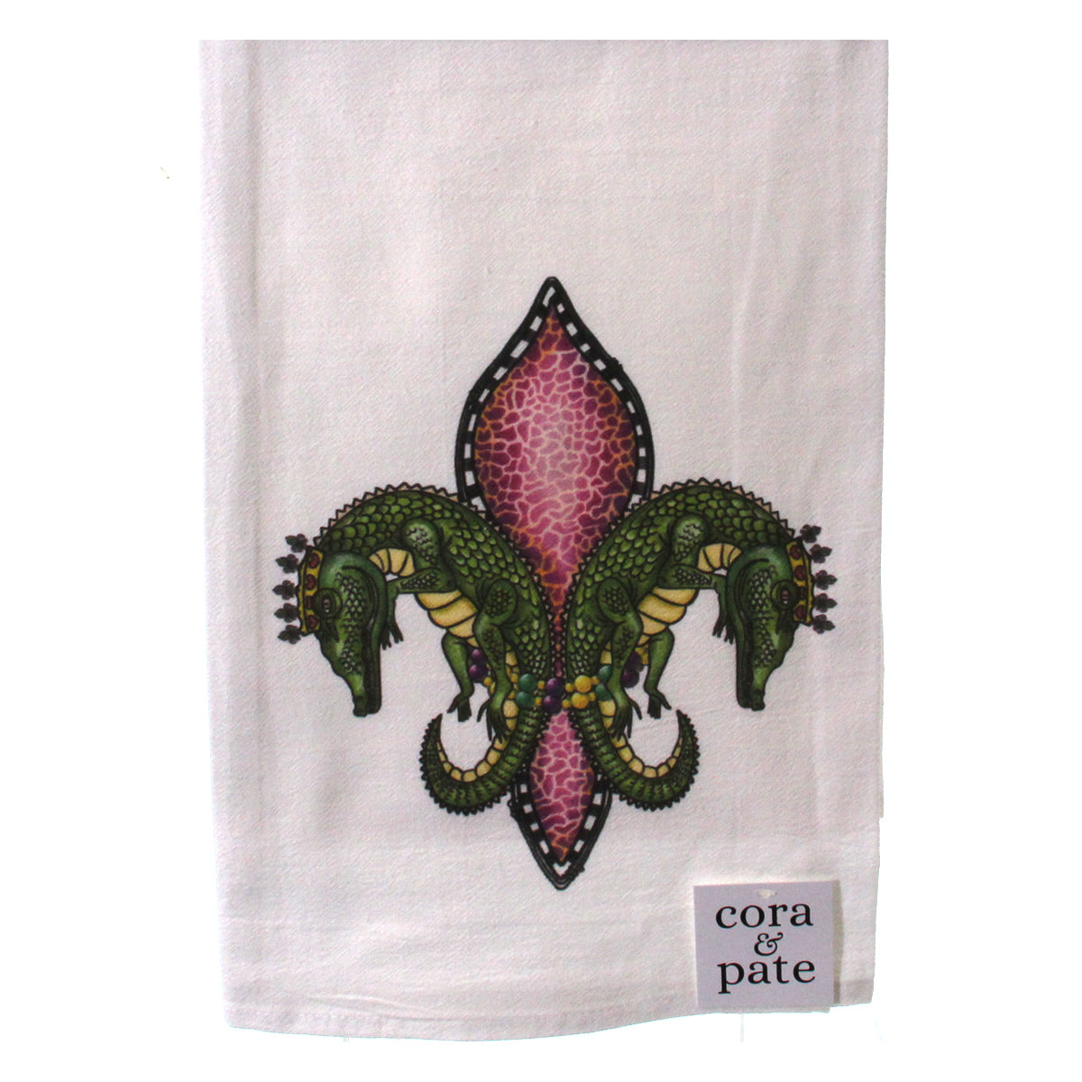 Mardi Gras Flour Sack Towel