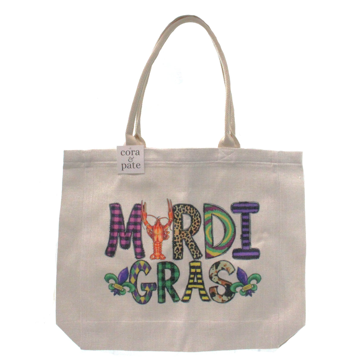 Mardi Gras Mask Tote Bag