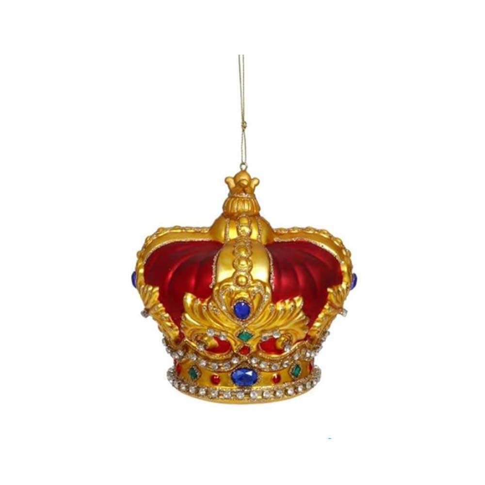 Mark Roberts Christmas Queen & King Crown Ornament, 5"