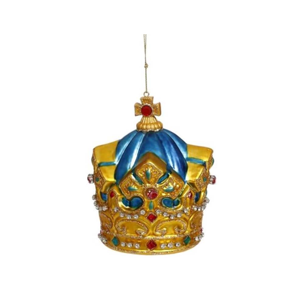 Mark Roberts Christmas Queen & King Crown Ornament, 5"