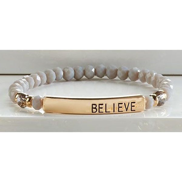 Sentiment Bracelets, 6 choices