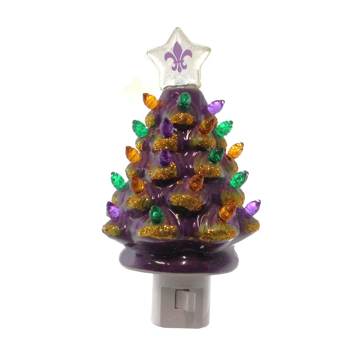 Mardi Gras Tree Night Light