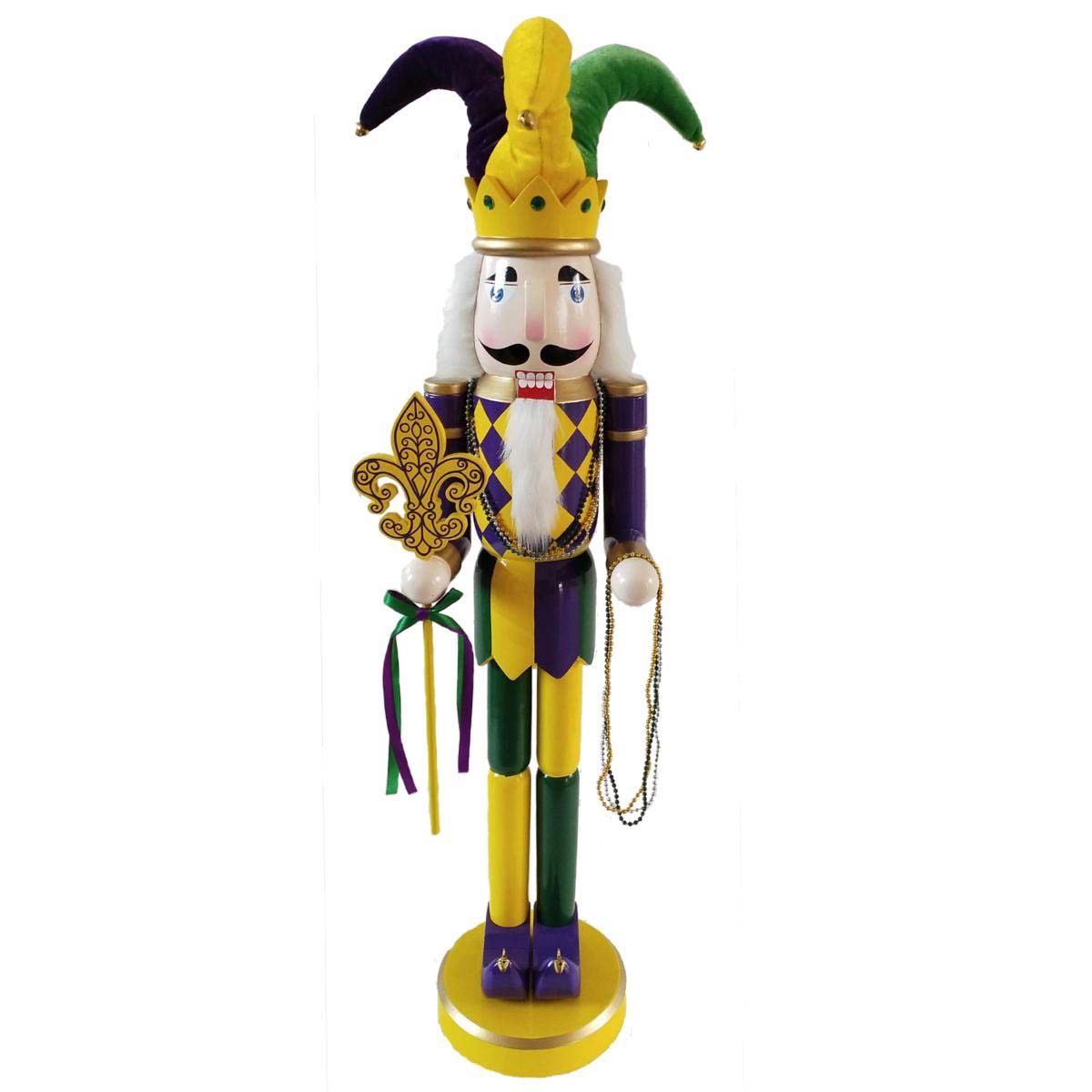 Santa's Workshop Mardi Gras Nutcracker