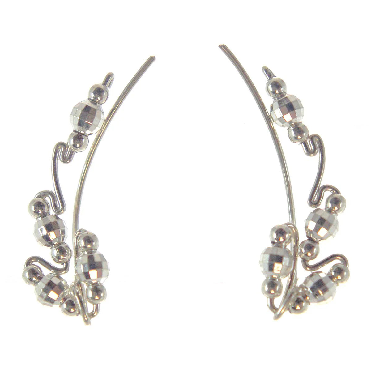 Ear Vine, Sterling Silver