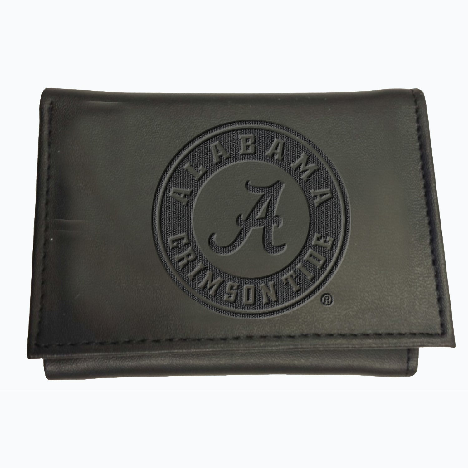 Alabama Trifold Wallet, Black