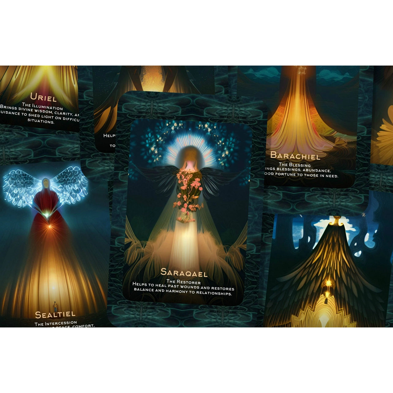 The Angelic Realms - Oracle Cards