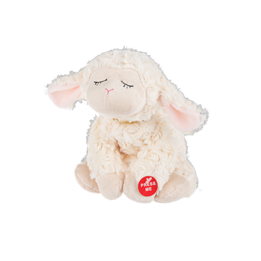 silent sheep plushie