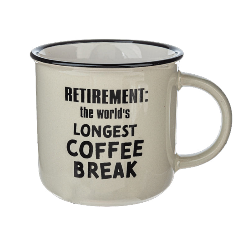 Retirement Camp Mugs, 2 styles