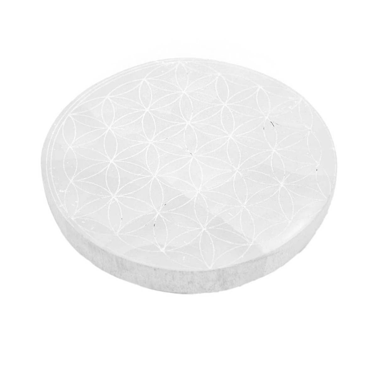 Selenite Charging Plate - Flower of Life