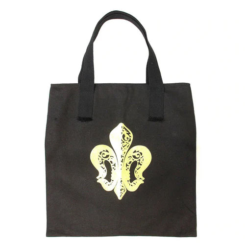 Canvas Bag Fleur De Lis - Thumbnail 2