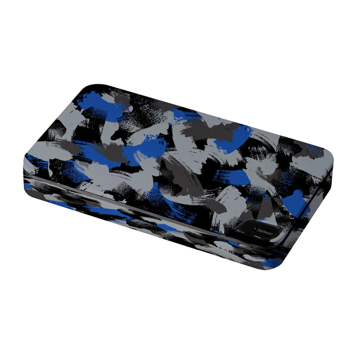 UVC Light Sanitizer and Phone Charging Case, Blue Floral
