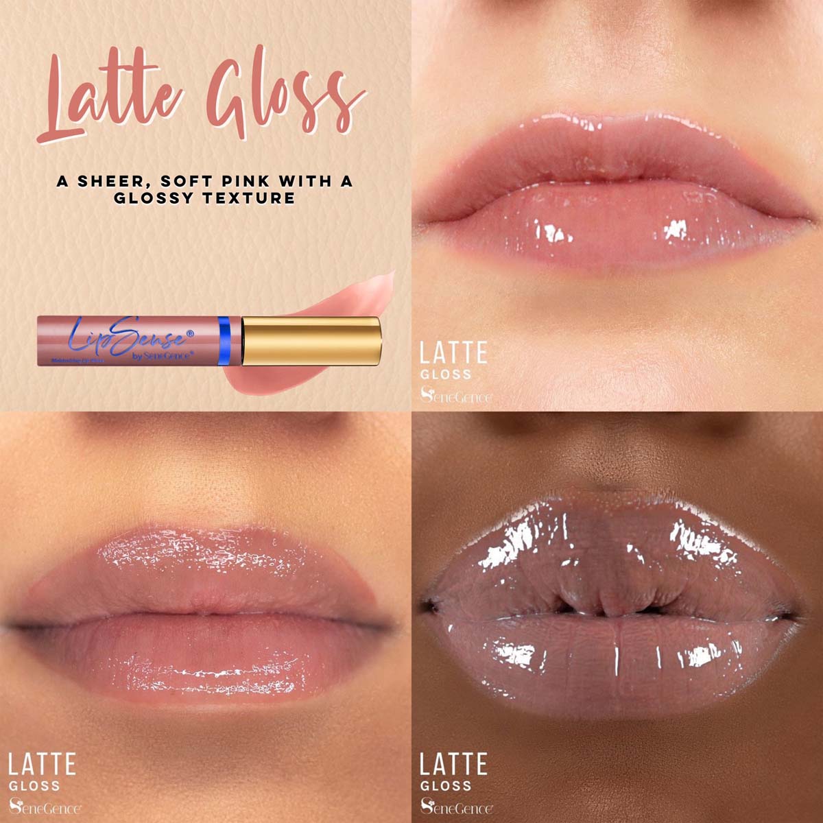 Latte LipSense® Moisturizing Gloss