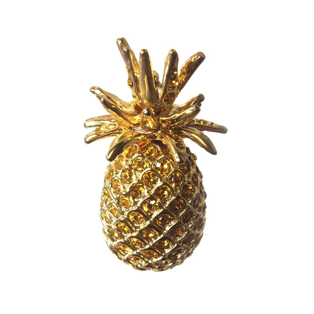 Kirks Folly Pineapple Pin, Gold