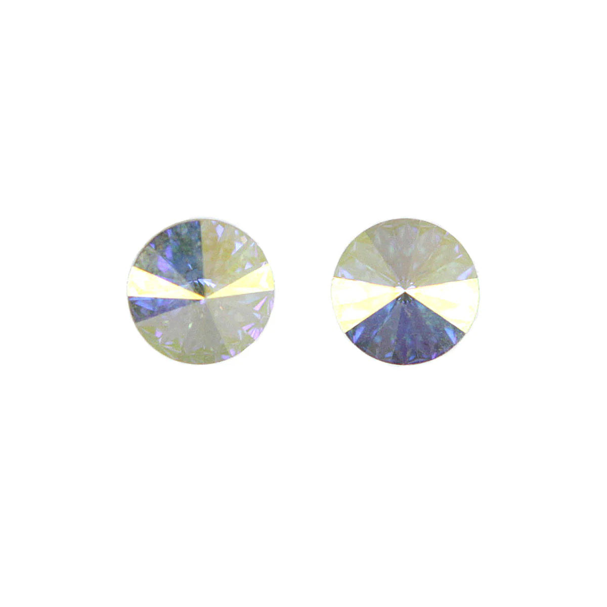 Pyramid Shaped Trillion Cut Aurora Borealis