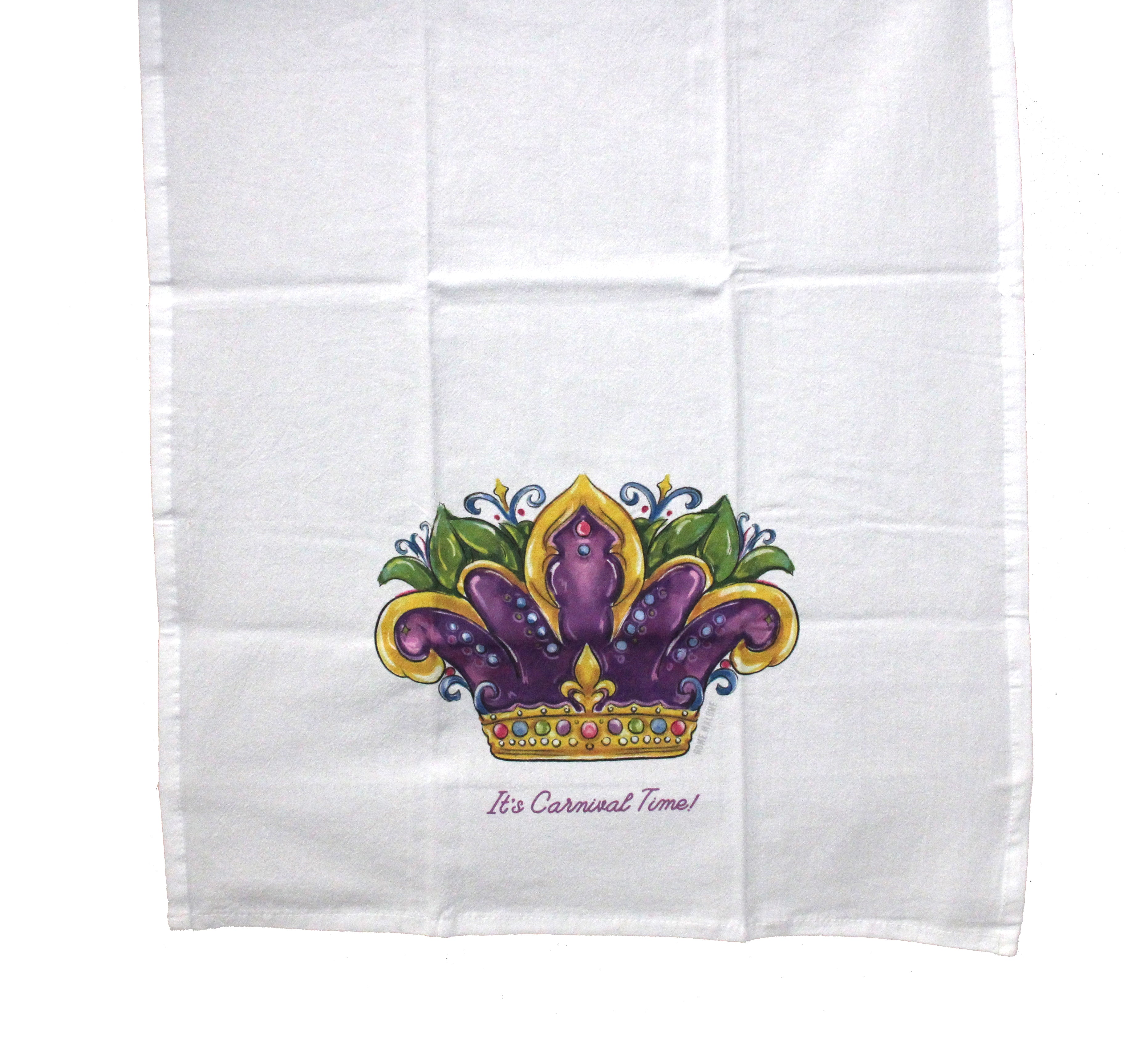 Mardi Gras Tea Towel