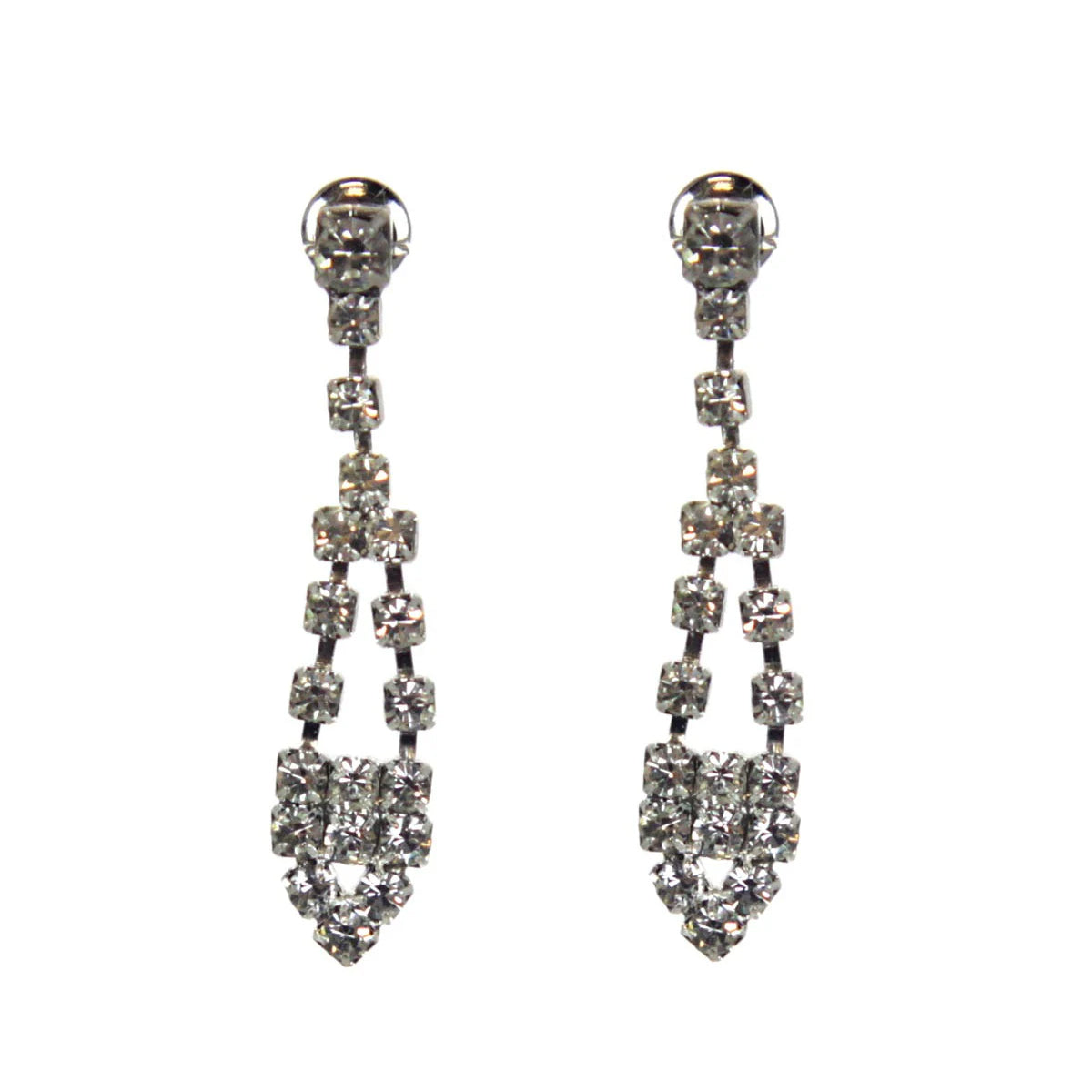 Rhinestone Drop Earrings