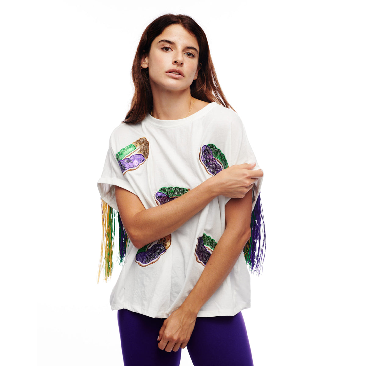 Mardi Gras Tassel Shirt