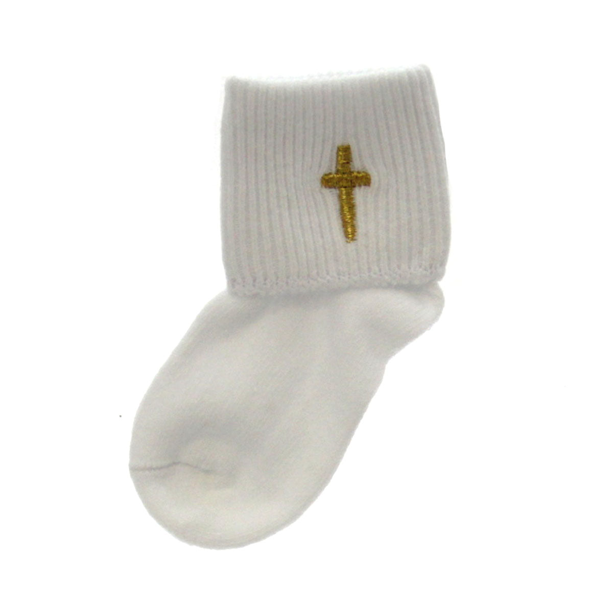Baptismal Socks with Cross