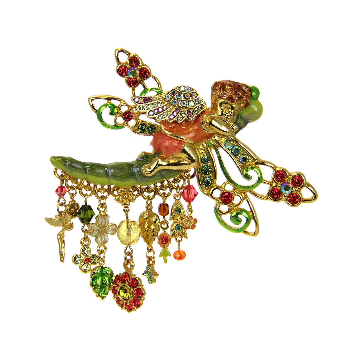 Kirks Folly Fairy Dragonfly Pin/Pendant