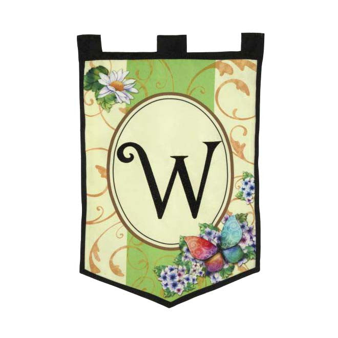 Monogram Garden Flag L