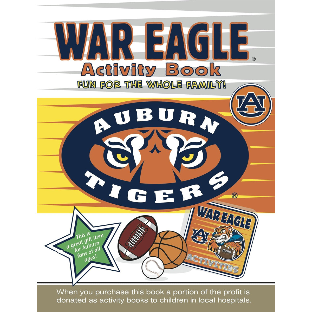 Auburn Activity Book, fun for the Whole Family