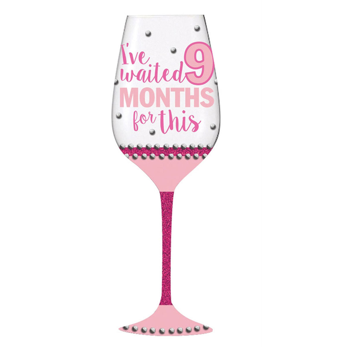 Wine Glass, 12 oz., 9 Months Girl