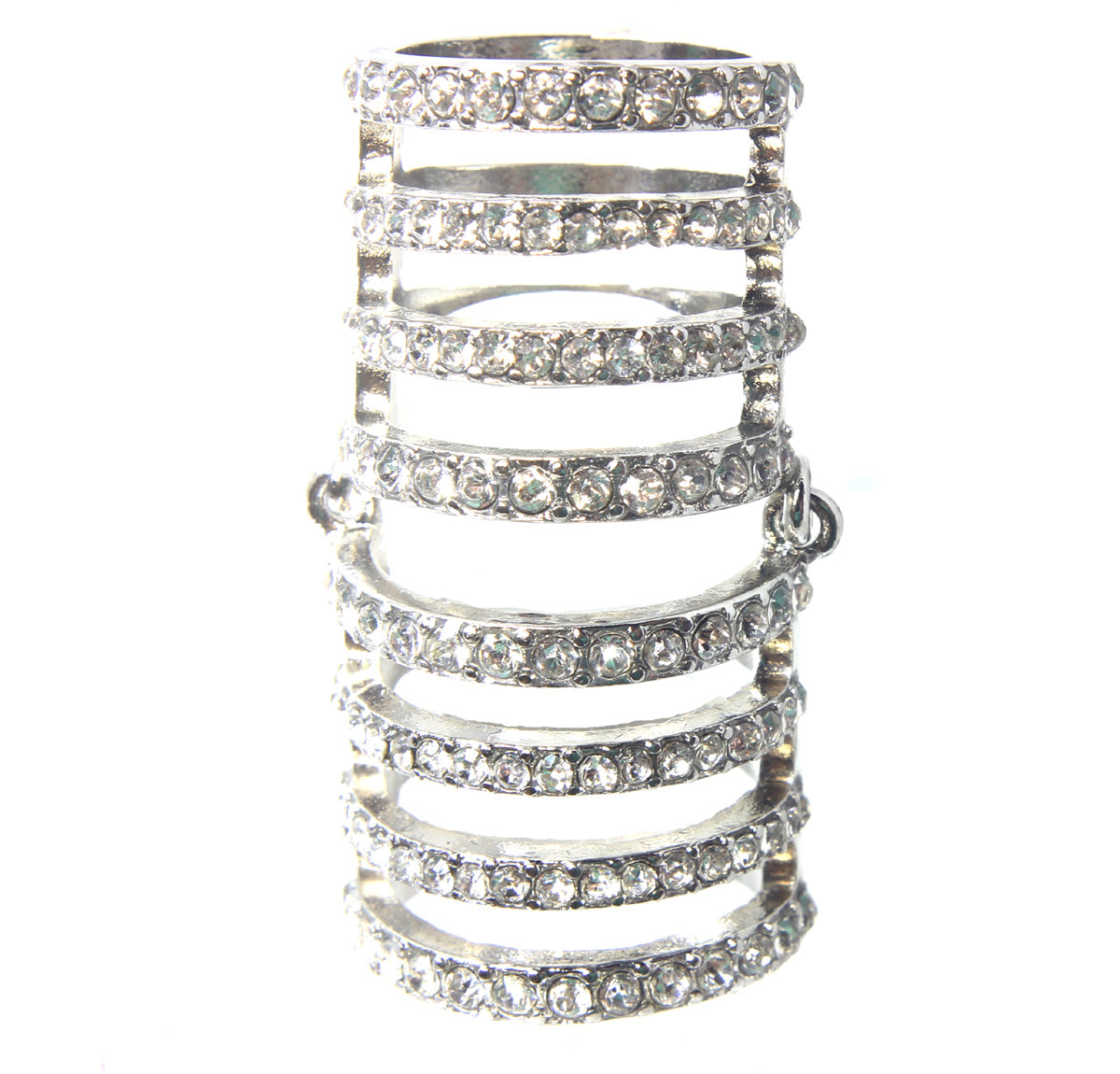 Open Stud Cage Design Ring